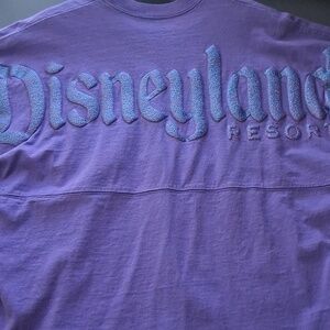 Disneyland Resort Spirit Jersey XS Purple Glitter
